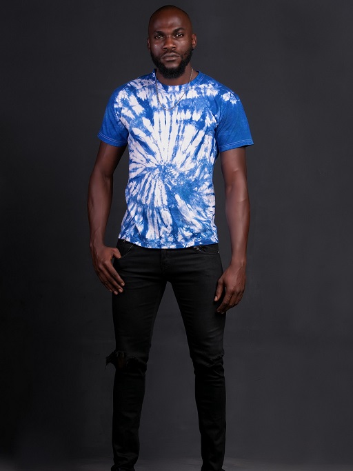 t-shirt vortex bleu - atwadesign